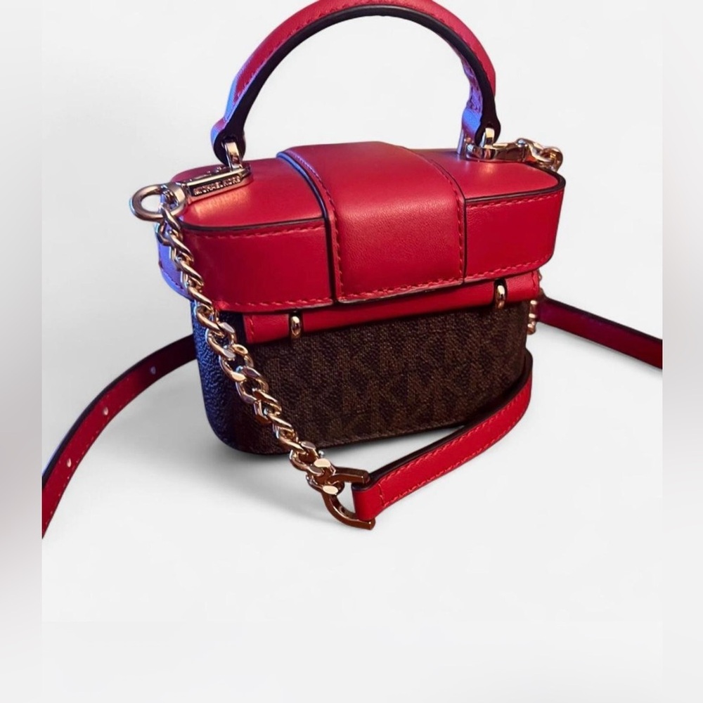 Michael Kors Rosa Mini Trunk Crossbody Bag - Picture 6 of 16